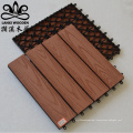 Wpc wood plastic reclaimed flooring wpc decking interlocking composite tiles terrace board